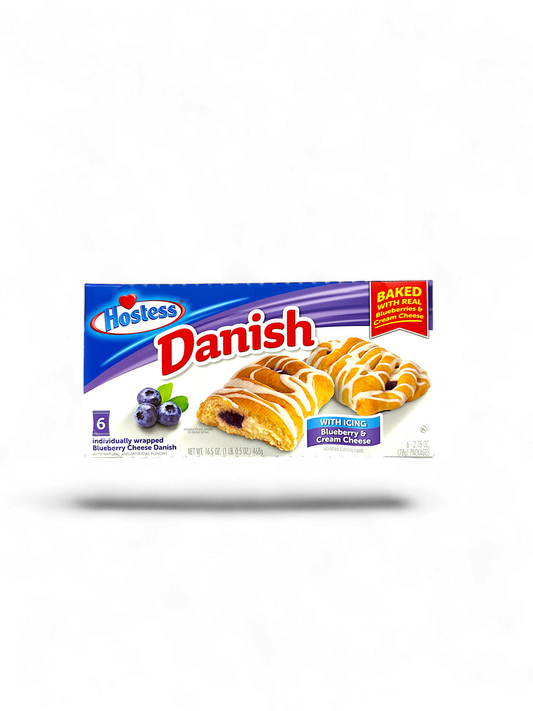 Hostess Danish Blueberry & Cream Cheese 468g MHD 31.03.2025