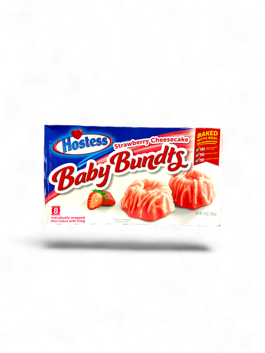 Hostess Baby Bundt‘s Strawberry 284g MHD 31.03.2025