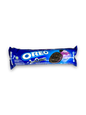 Oreo Ice Cream Blueberry Roll 119,6g Vorderseite blaue Verpackung mit Oreo Cookies Abbildung 