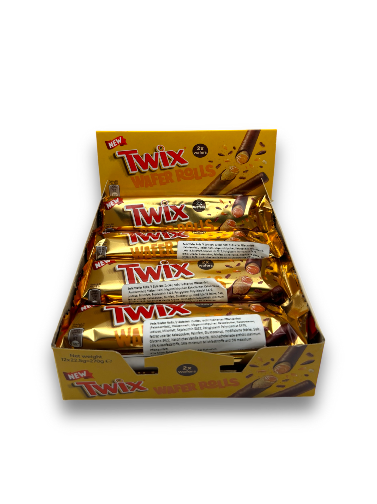 Twix wafer rolls 22,5g MHD 26.02.2025