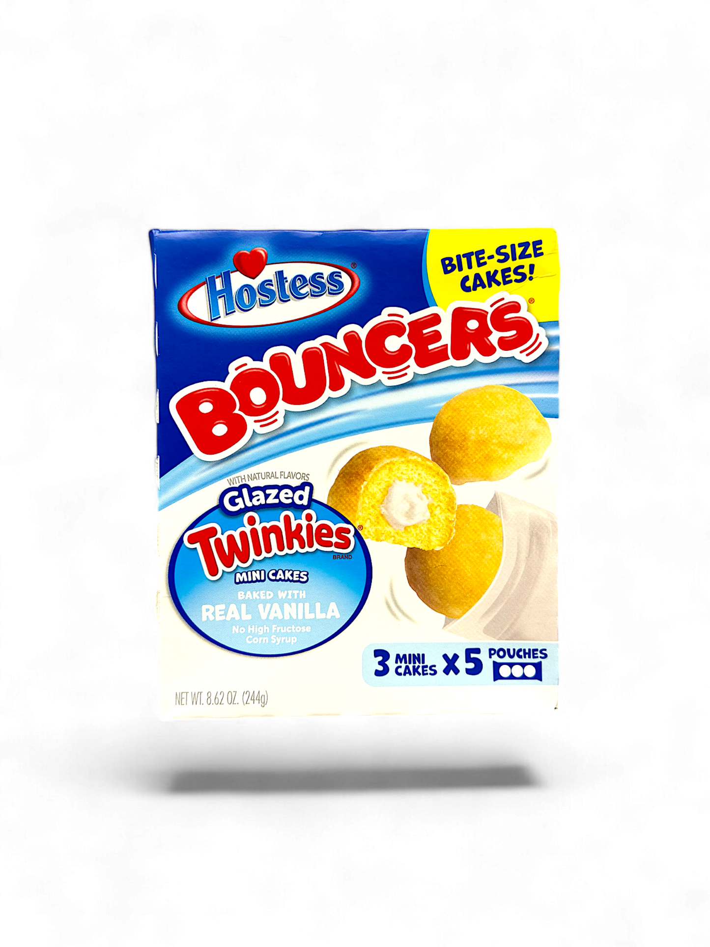 Hostess Bouncers Glazed Twinkies 244g MHD 31.03.2025