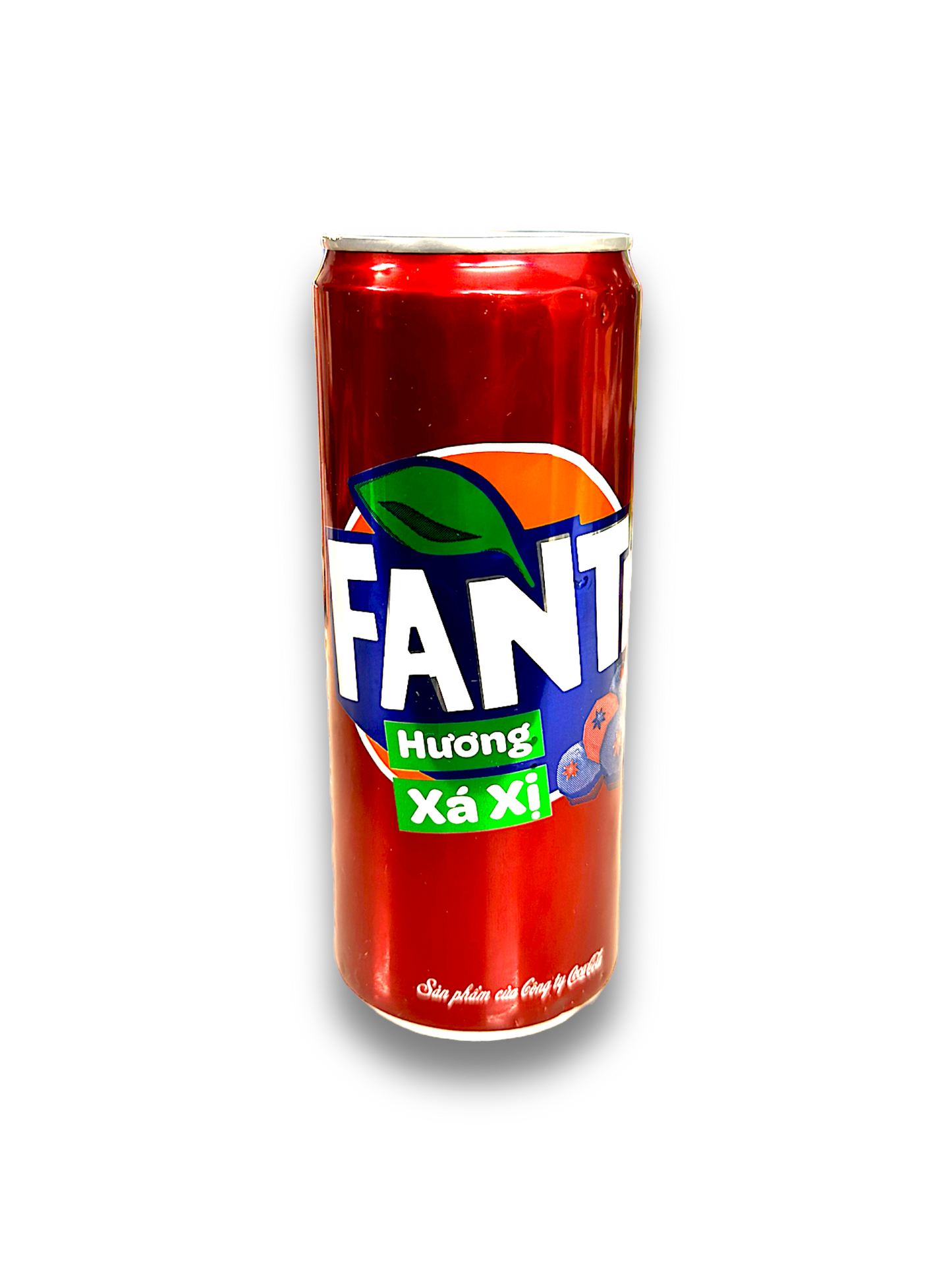 Fanta Sarsi in roter Dose, exotisch & Ideal für Abenteuerlustige.