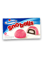 Hostess Snoballs 284g Vorderseite weiße Verpackung mit roter Schrift und Produktabbildung