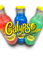 Calypso Actions Bundle 3 Flaschen mittig Link Rot mittig Blau Rechts Grün auf Weißem Hintergrund