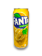 Fanta Golden Grape Japan 500ml goldene Dose Vorderseite mit Fanta Beschriftung und Grape Abbildung