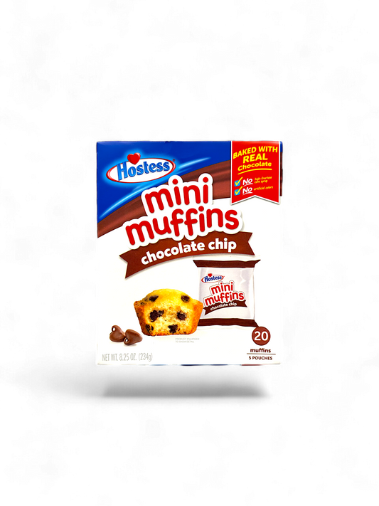 Hostess Chocolate Chip Mini Muffin 234g MHD 31.03.2025