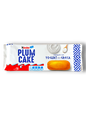 Kinder Plumcake Joghurt 192g Vorderseite weiße Verpackung mit bunter Schrift und Bild Jogurtbällchen