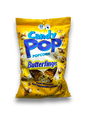 Leckeres Candy Pop Popcorn vermischt mit knusprigen Butterfinger-Stückchen, ideal für Naschkatzen.