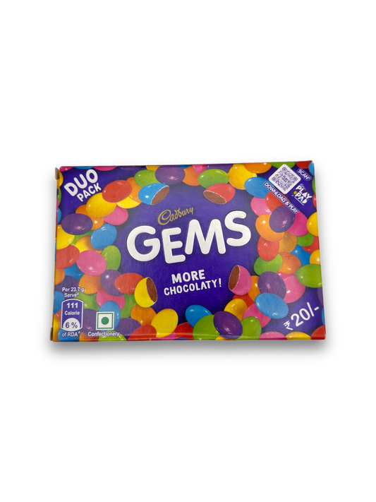 Cadbury Gems 23.7g MHD 13.05.2025