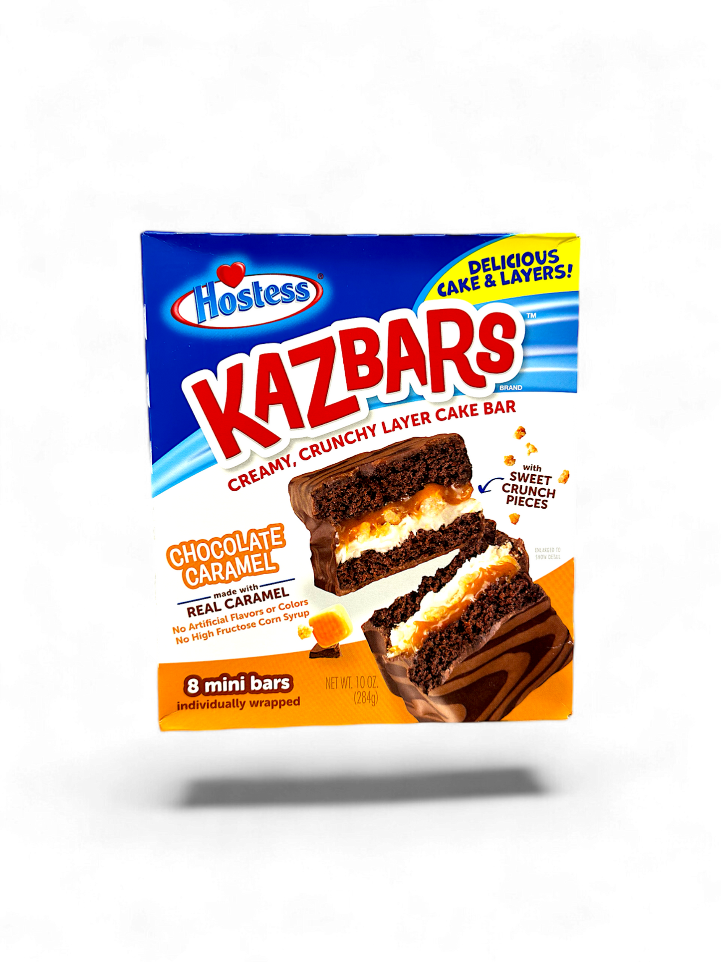 Hostess Chocolate & Caramel Kazbars 284g MHD 31.03.2025